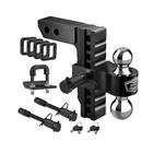Kohree Adjustable Trailer Hitch Fit Inch Receiver, Dual Solid Ball 2" And 2... New. Price: $119.41.