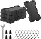Kohree 4 Rv Stabilizer Jack Pads, Sturdy Leveling Pack, Black New. Price: $90.95.