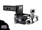 B&w TS10047B Stow Adjustable Mount Tri-ball, 3" Drop New. Price: $249.00.