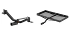 Curt Front Mount Trailer Hitch Receiver W/ Fixed Cargo Carrier Tray 300LBS 31090 New. Price: $455.99.