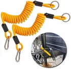 2 6FT Trailer Breakaway Cable Heavy Duty Towing Brake Safety Spring Coiled Cord New. Price: $15.99.