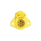 Velvac 593106 7 Way Iso Socket Color Coded Yellow New. Price: $60.40.