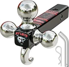 Ayleid Trailer Hitch Tri-ball Mount 1-7/8 2-5/16 Tow Silver New. Price: $67.99.