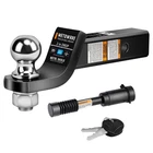 Metoware Trailer Hitch Ball Mount, 2" Drop & Lock, Black. Price: $63.99.