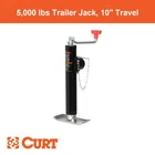 Pipe-mount Swivel Trailer Jack With Top Handle (5,000 Lbs, 10" Travel) New. Price: $71.51.
