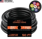 Best Connections 7 50 Feet, Red, Blue, White, Purple, Brown, Yellow, Green New. Price: $105.60.