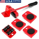 5PCS Heavy Furniture Lifter Lifting Easy Moving Slider Mover Tool Set Removal Us New. Price: $11.99.