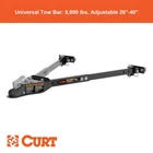 Universal Tow Bar With 2" Coupler, 5,000 Lbs, Adjusts 26" 40" New. Price: $137.99.