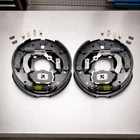 Pair Dexter D44 10"X 2.25" Brake Backing 4400# Plate Nevradjust Special Mount New. Price: $363.72.