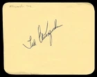 Ted Kluszewski Sparky Anderson Walker Baseball Signed 3 X 4" Cut Auto *AB917. Price: $25.00.