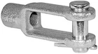 Zinc Plated 3/8-24 Thread Clevis With Pin And Cotter Size: 7 X New. Price: $12.99.