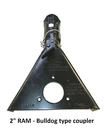 2" Trailer Coupler Frame Bulldog Style Weld On Best Design 7000# New. Price: $85.95.
