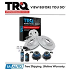 Trq Wheel Hub Ceramic Brake Pad Performance Rotor Front Kit W/chemicals Gm New. Price: $239.95.