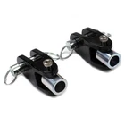 Roadmaster Universal 1" Thick Adapter D-ring Bumper Mounts Tow Bars Set Of 2 New. Price: $131.35.