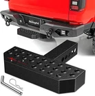 Nilight Hitch Step With 2" Receiver Rear Bumper Guard Protector New. Price: $32.99.