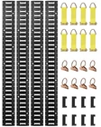 Vevor Track Tie Down Kit 30PCS 5' Rails Enclosed Cargo Trailer New. Price: $94.99.