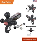Trailer Hitch 864011L Tri Ball Mount With Hook, Alloy Steel, 10,000 Lbs Repla... New. Price: $97.97.