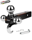Deeagle 3 Ball With Hook, Tri Hitch, 1-7/8", 2" And Black New. Price: $61.63.
