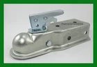 Trailer Coupler Hitch Ball 1/2" Channel Bolt On Zinc Plated 3500 Lbs. New. Price: $26.50.