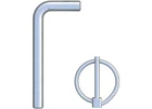 Curt 19251 Replacement Gooseneck Safety Chain Anchor Pins (60691) New. Price: $38.09.