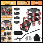 Heavy Duty Furniture Dolly Movers Set, 1500LBS Capacity, 5-WHEEL Lifter With Loc New. Price: $59.99.