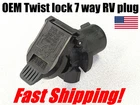 Pollak 7 Way Trailer Rv Twist Lock Vehicle Light Plug Socket Oem 12191503 Gm New. Price: $37.95.