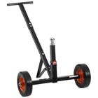 600LBS Trailer Dolly 16.5 And 22 In Height 1-7/8 Ball Solid Tires New. Price: $62.99.