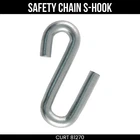 Curt 7/16 Inch Certified Trailer Safety Chain S-hook 5,000 Lbs 81270 New. Price: $22.99.