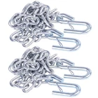 48" Trailer Safety Chain With 1/4" Spring HOOK,GRADE-30 Metal Ki... New. Price: $36.84.