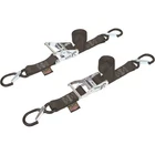 Powertye Tie-down Ratchet Sec Hook 1.5"X6' Black Pair 30572-S New. Price: $57.78.