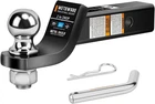 Metoware Trailer Hitch Mount, 2" Drop With Ball, 6,000 Lbs Gtw Fit. Price: $45.36.