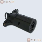 Pollak 7-WAY Round 4-WAY Flat Plug Adapter 7-BLADE/4-PIN Wiring Connector New. Price: $5.94.
