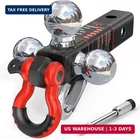 Tyt Mount Trailer Hitch Fits Inch Receiver, Triple Balls (1-7/8", 2" New. Price: $106.99.