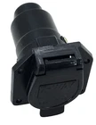 7-WAY Car Trailer End Electrical Connector 6-24 Volts Black Plastic New. Price: $14.99.