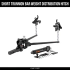 Curt Weight Distribution Hitch, Short Trunnion, Sway Control, 15K Lbs, 17422 New. Price: $525.99.