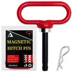 Magnetic Hitch Pin 1/2 Inch Heavy Duty Trailer Towing For Lawn Mowers New. Price: $16.99.