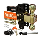 Adjustable Drawbar Trailer Hitch 20,000 Lbs, Fits And 2-5/16 Inch Balls, ... New. Price: $118.80.