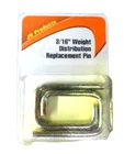Jr Products 01044 3/16" Zinc Plated Weight Distribution Repl. Pins - 2PK New. Price: $9.75.