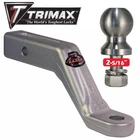 Trimax Razor Aluminum 4" Drop Mount Draw Bar Receiver W/ 2-5/16" Chrome Tow Ball New. Price: $104.99.