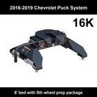 Curt 2016-2019 Chevy Silverado 3500 Hd 8' Bed With E16 5TH Wheel Hitch New. Price: $998.95.