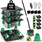 Nest Easy Heavy Duty Furniture Dolly 360 Rotating 5 Wheels, Alloy Steel Furn... New. Price: $54.52.