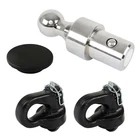 60639 16" Gooseneck Ball Safety Chain Anchor Kit For Puck System 2-5 38000 Lbs New. Price: $99.08.