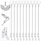 Glarks 20PCS 11 Inches Lanyard Cable Set Including 10PCS 304 Stainless Steel Saf New. Price: $18.76.