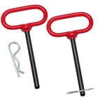 Qjaiune 2PCS Lawn Mower Trailer Hitch Pin 3/8 X 4 Inch - New. Price: $14.16.
