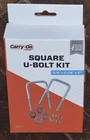Carry-on Trailer Square U-bolt Kit (3/8" X 2-1/8" 4") #516T New. Price: $19.99.