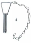 P/n 500232 Bulldog 5/8" Pull Pin 4-1/4" Long W/ Chain For 190 Series Jacks New. Price: $23.00.