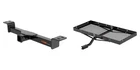 Curt Front Mount Trailer Hitch Receiver W/ Fixed Cargo Carrier Tray 300LBS 31198 New. Price: $419.99.