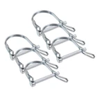 Pcs Trailer Coupler Pins, 3/16" X 1.6" Safety Wire Spring Lock Hitch New. Price: $16.77.