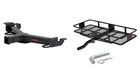 Front Mount Trailer Hitch + Cargo Carrier Basket Folding Curt 2IN Receiver 31082 New. Price: $563.99.