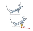 New Audi Q4 E-tron Trailer Hitch Bracket 11A802141A Genuine Neu. Price: $309.25.